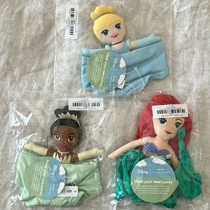 NIB Little Sleepies Princess Loveys